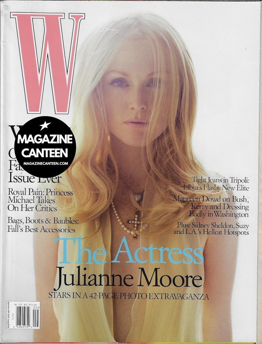 W Magazine - Julianne Moore NATALIA VODIANOVA Guinevere