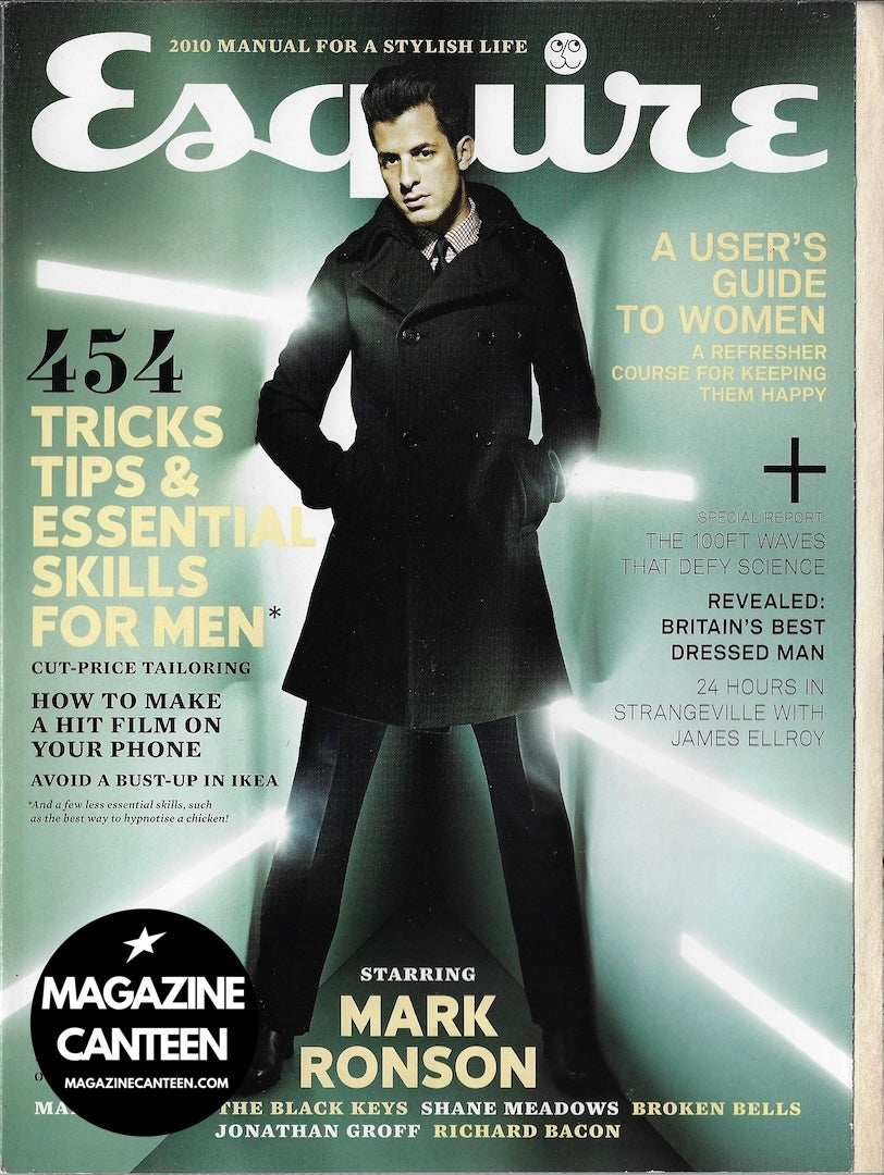 Esquire Magazine - Mark Ronson JONATHAN GROFF Jennifer Lawrence