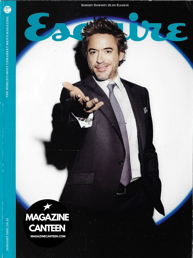 Esquire Magazine - Robert Downey ZOE SALDANA Jr Stephen Moyer