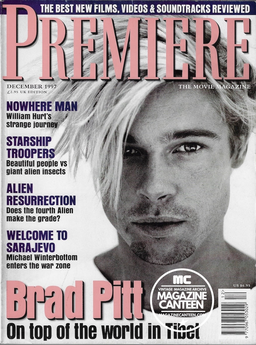 Premiere Magazine - Brad Pitt WILLIAM HURT Richard E Grant JAMES WILBY