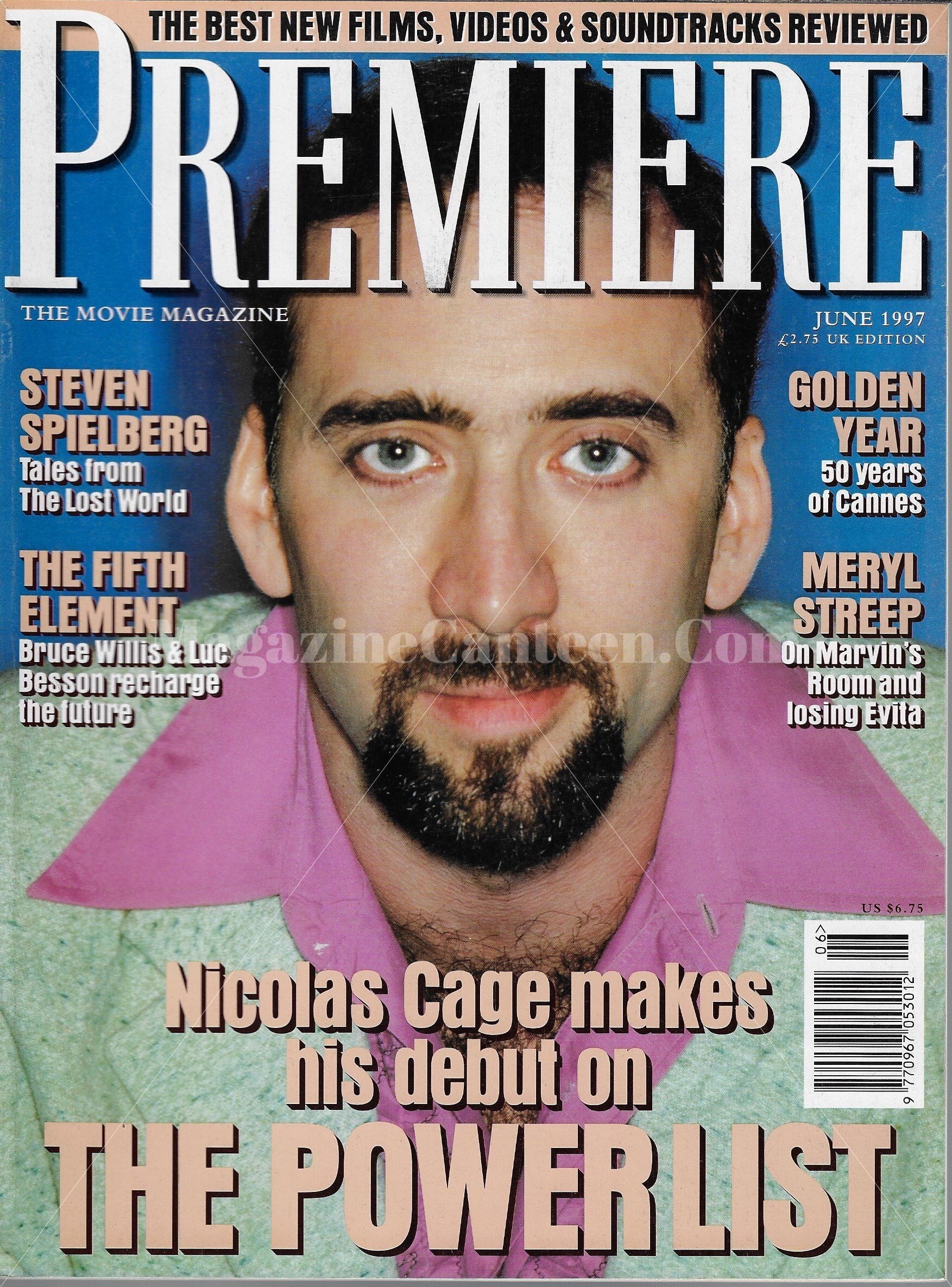 Premiere Magazine - Nicolas Cage milla jovovich