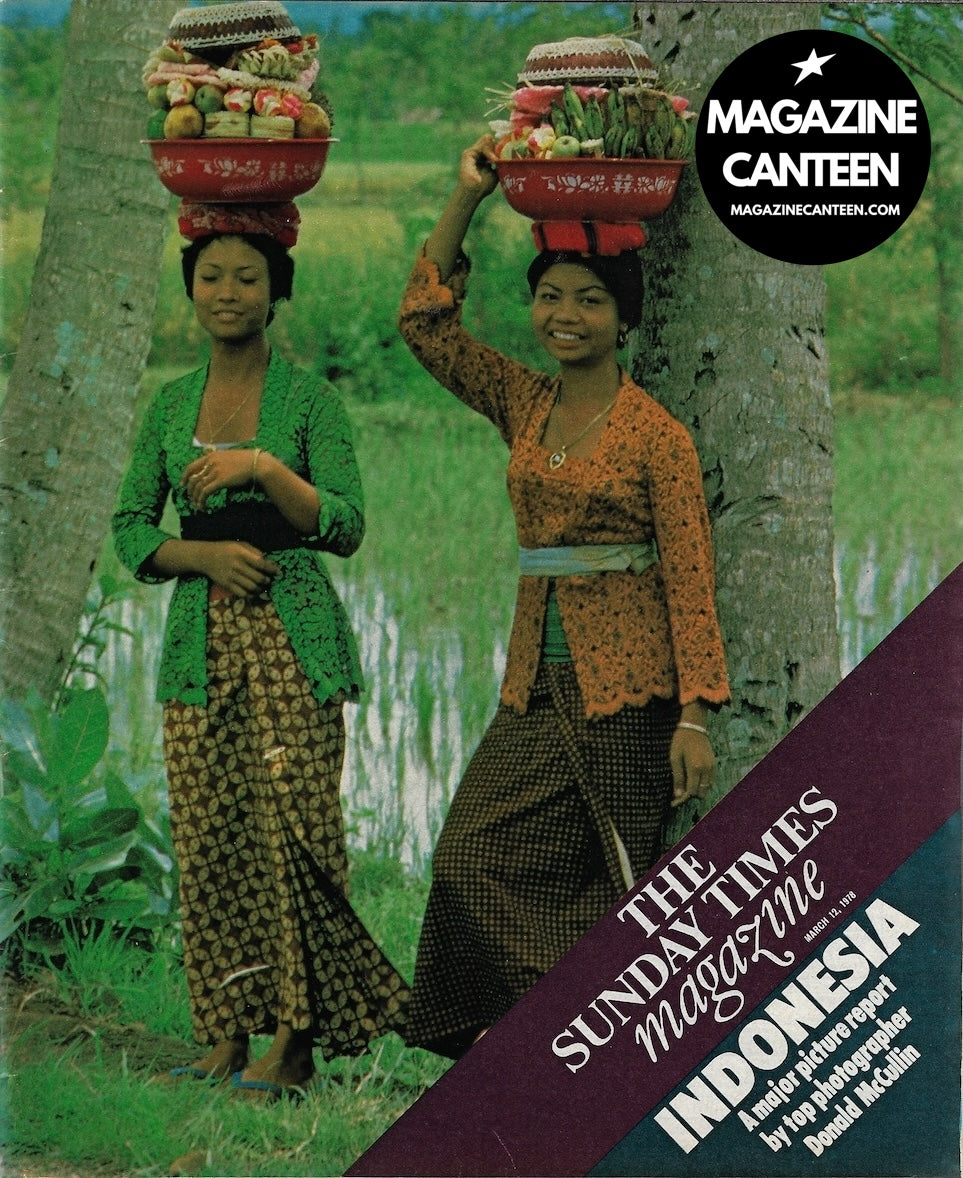 The Sunday Times Magazine - DON MCCULLIN Indonesia STEVEN SPIELBERG