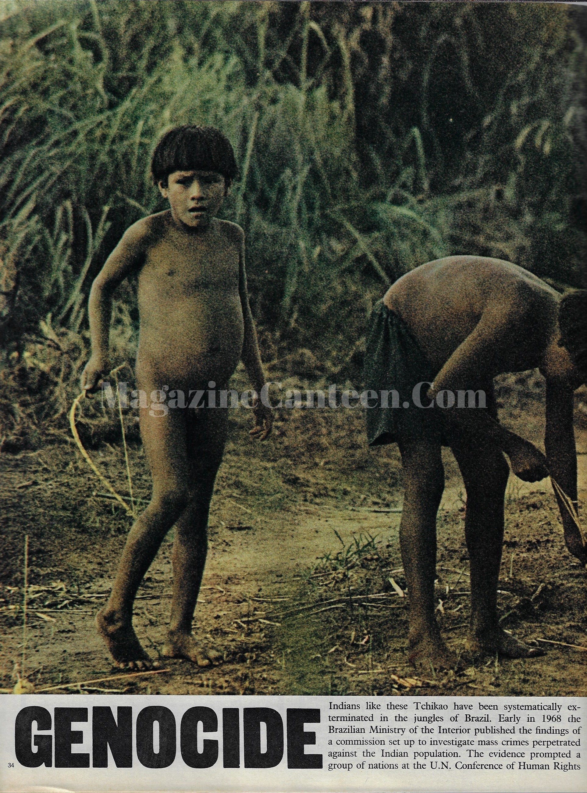  The Sunday Times Magazine - Don McCullin Genocide BRAZIL