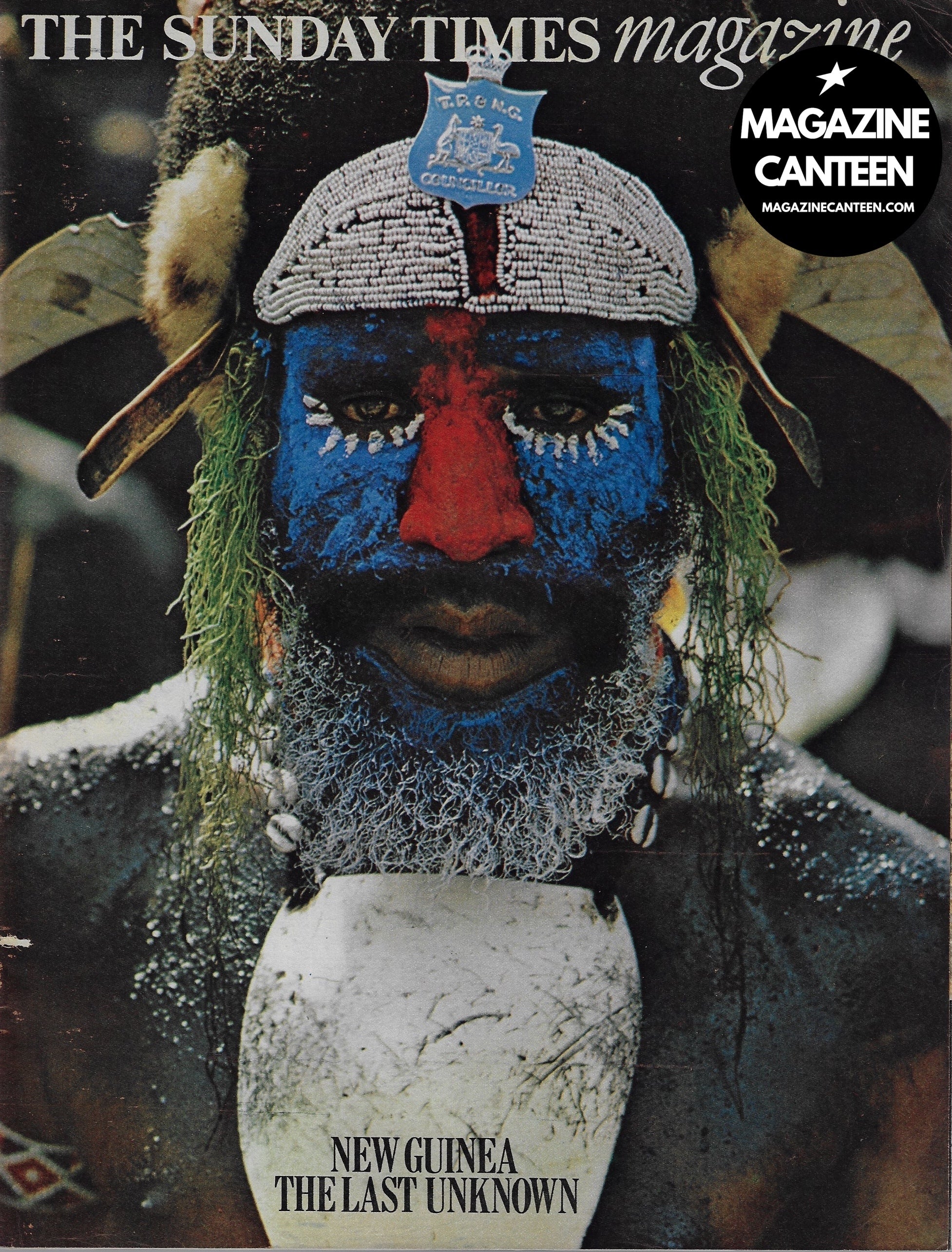 The Sunday Times Magazine - DON MCCULLIN New Guinea PETER KNAPP