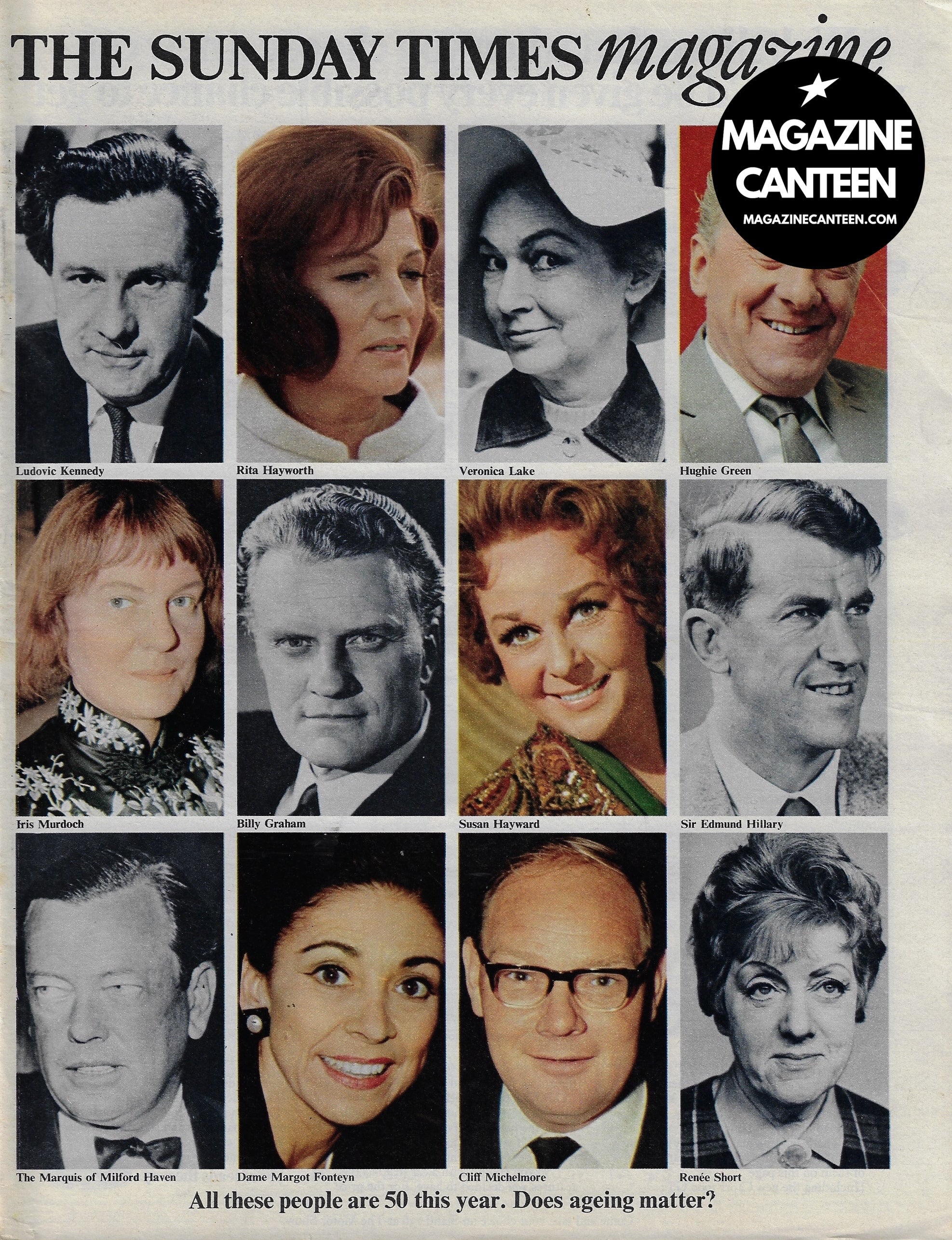 The Sunday Times Magazine - Charles Atlas DIANE ARBUS Joan Crawford EVE ARNOLD