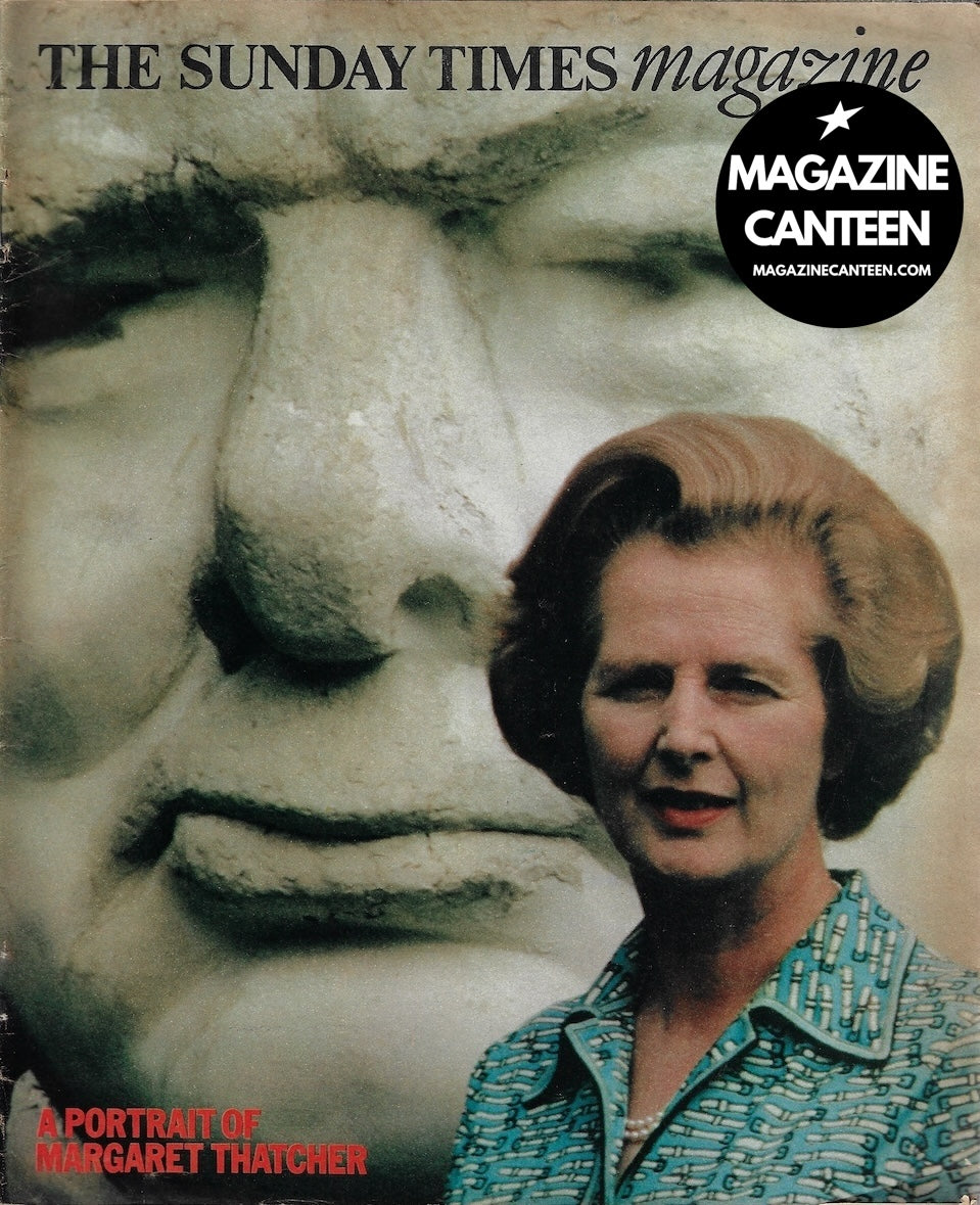 The Sunday Times Magazine - MARGARET THATCHER Eve Arnold