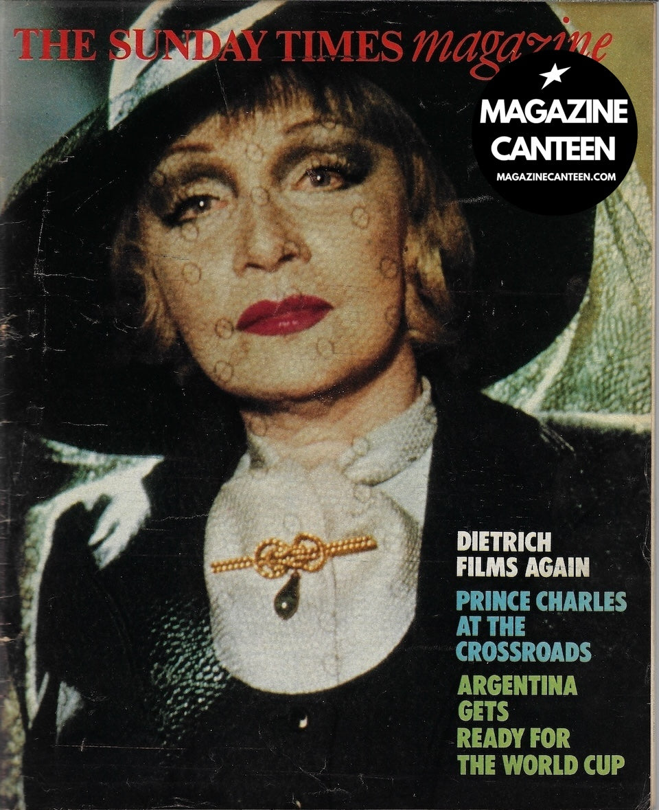 The Sunday Times Magazine - Marlene Dietrich