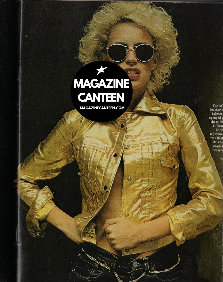 The Sunday Times Magazine - DONNA JORDAN Pat Cleveland Gold SACHA