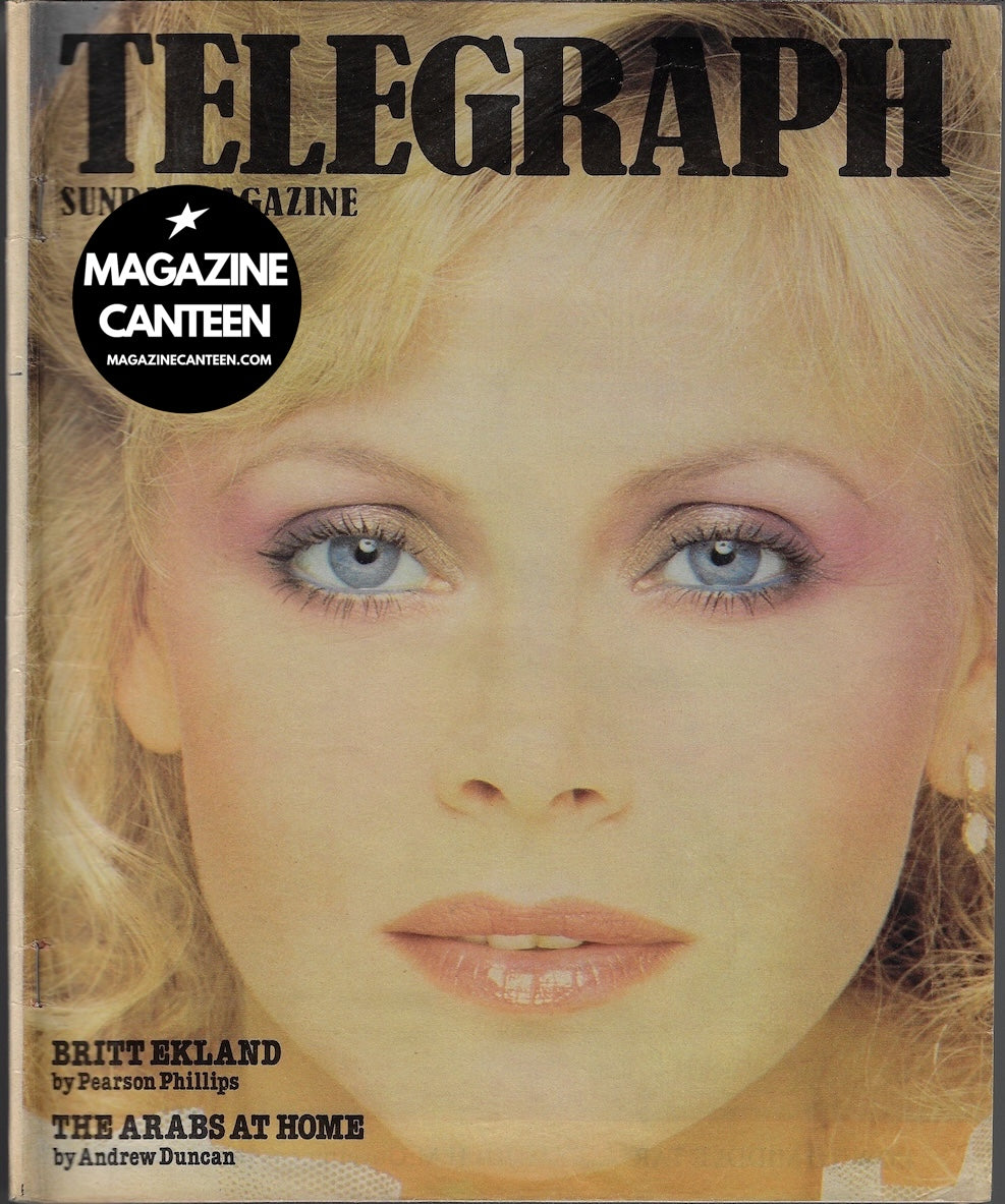 The Telegraph Magazine - Britt Ekland SAUDI ARABIA Roger Charity