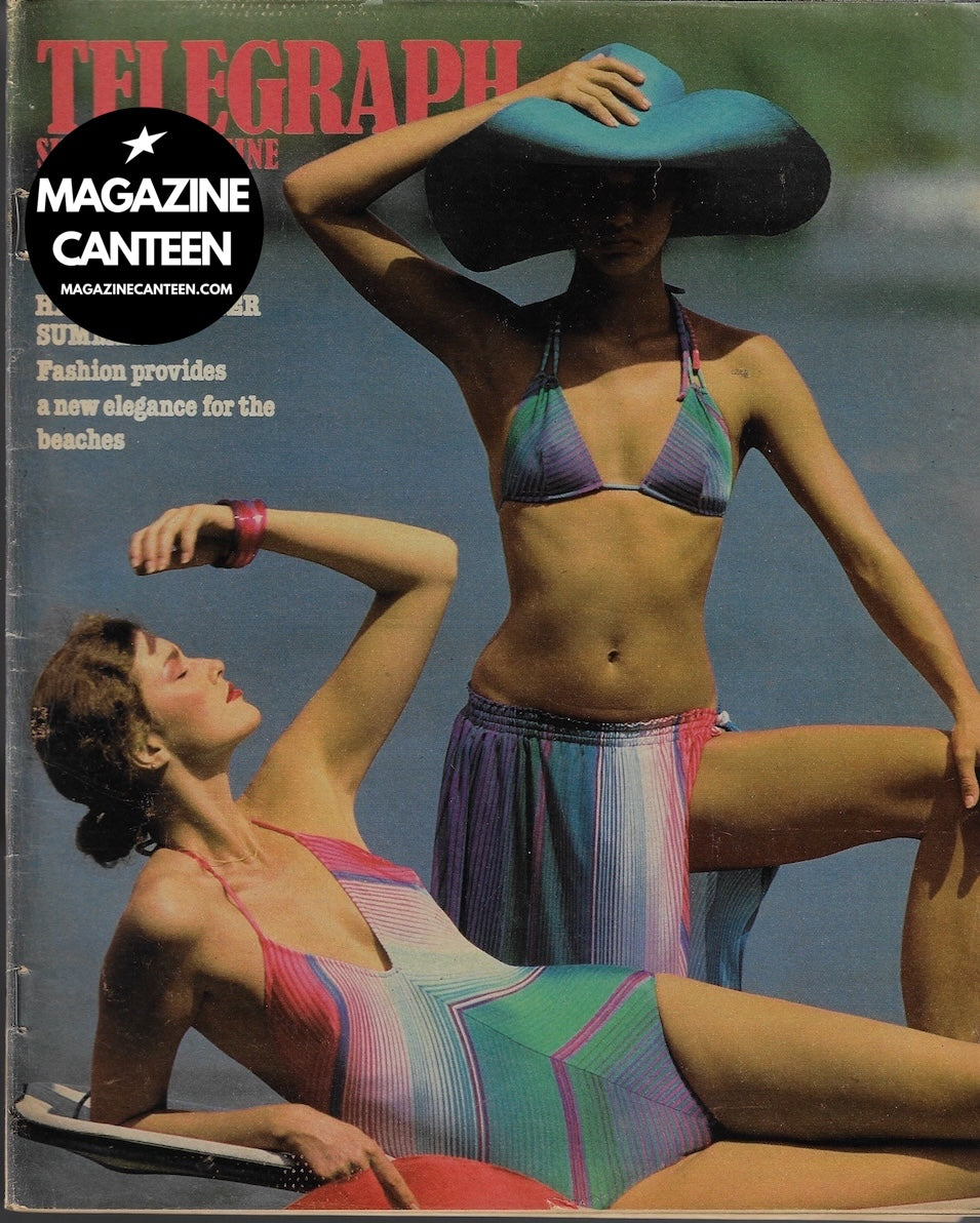 RARE The Telegraph Magazine - JANICE DICKINSON Mike Reinhardt