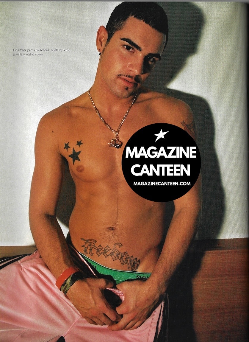 UK Magazine - MARCO DA SILVA Mi Chico Latino SHIRTLESS NUDE