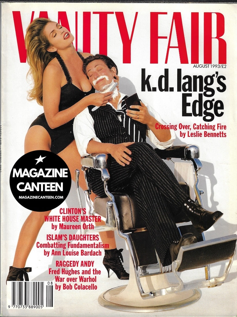 Vanity Fair Magazine - Cindy Crawford HERB RITTS KD Lang 