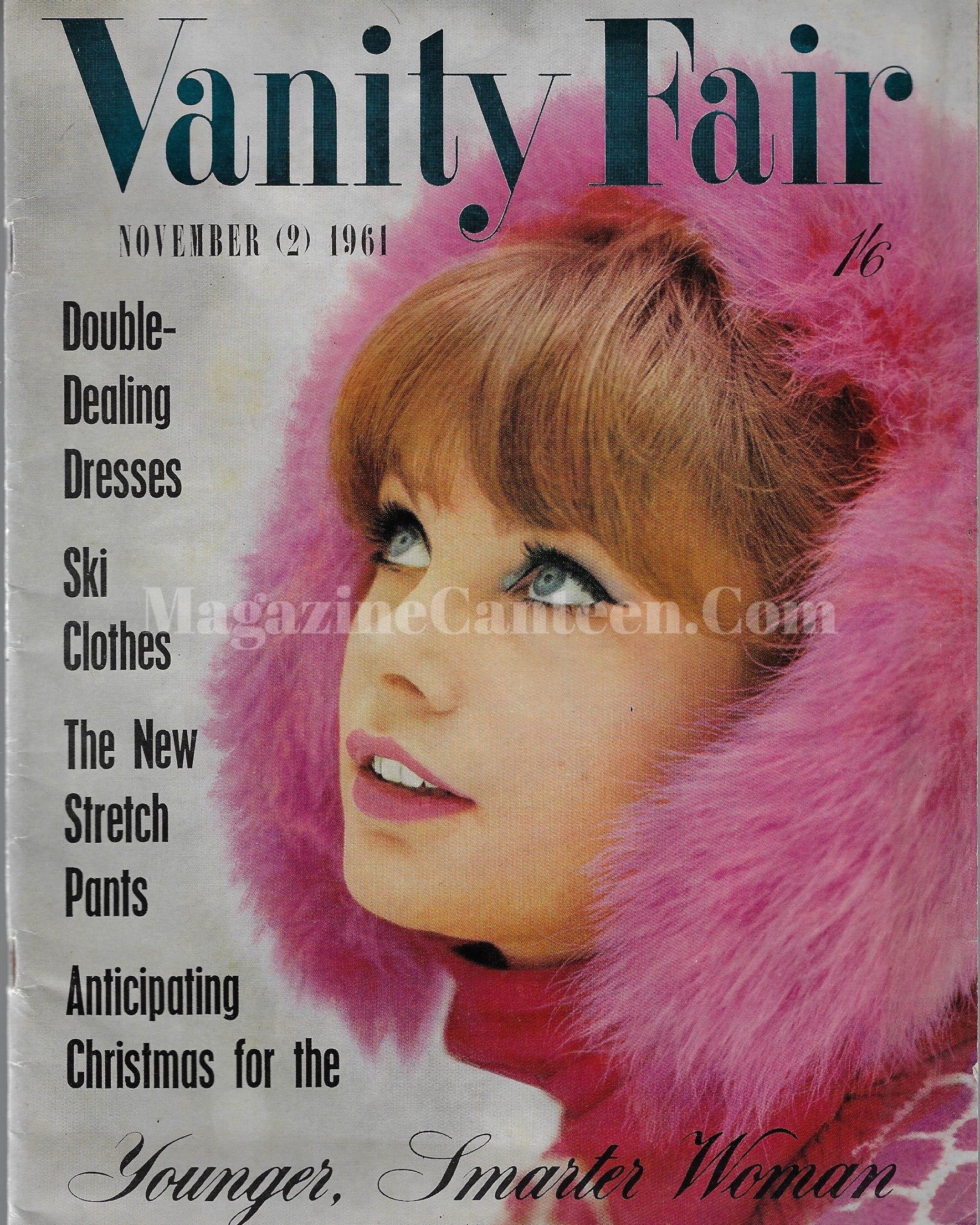 Vanity Fair Magazine - Jean Shrimpton first cover