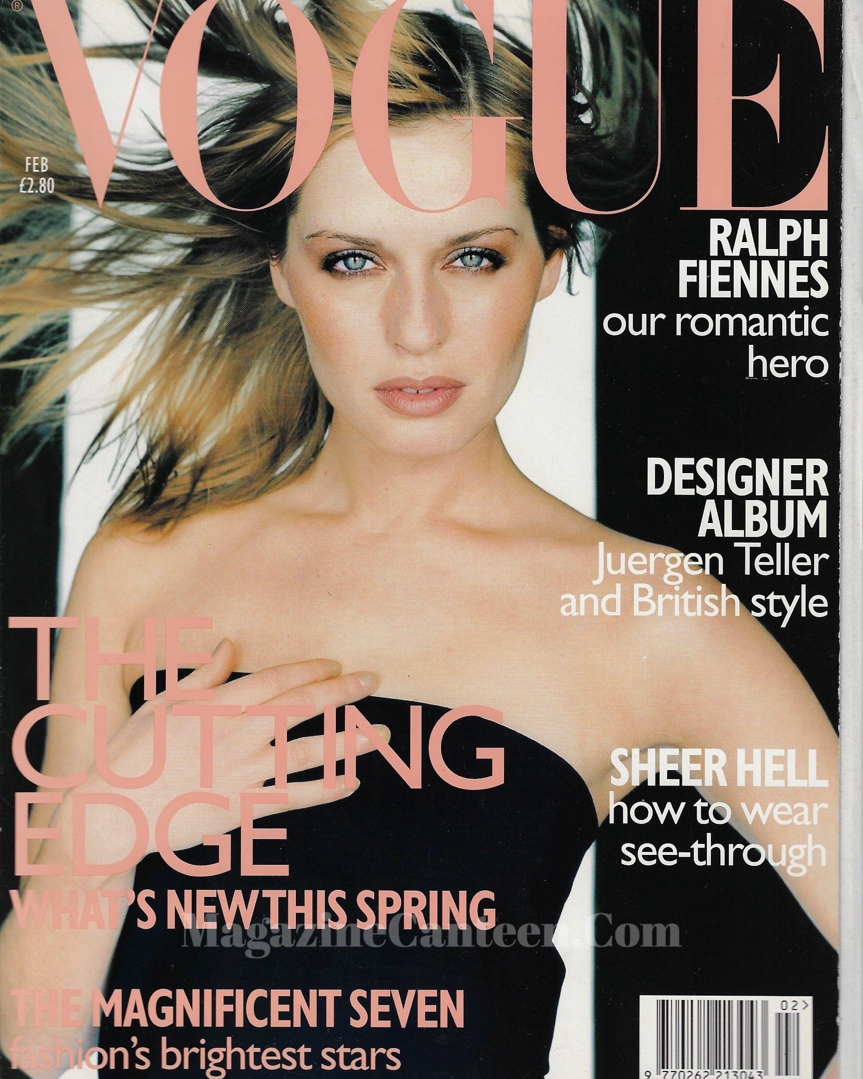 ralph fiennes Vogue Magazine February 1997 - Annie Morton