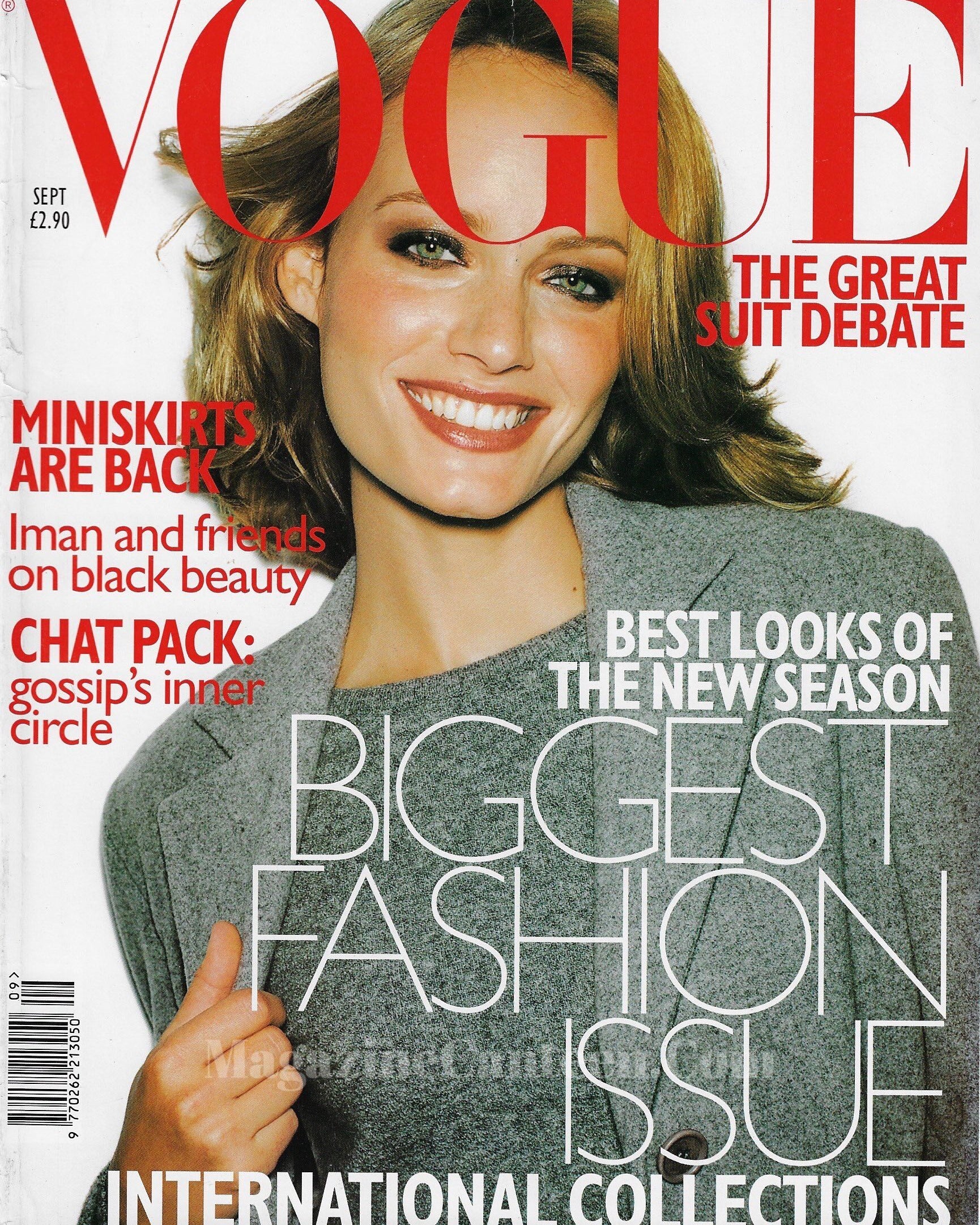 Vogue Magazine September 1997 - Amber Valletta