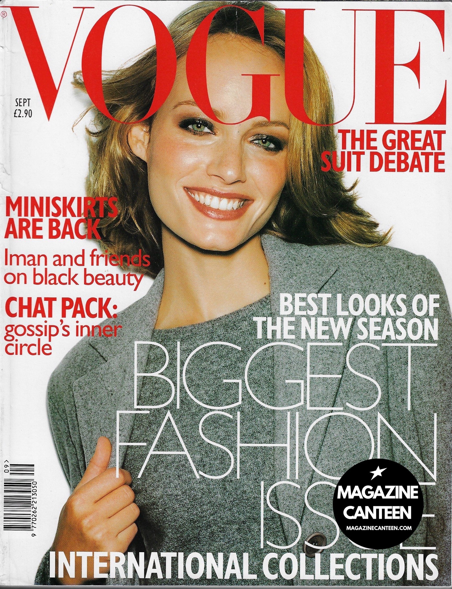 Vogue Magazine September 1997 - Amber Valletta