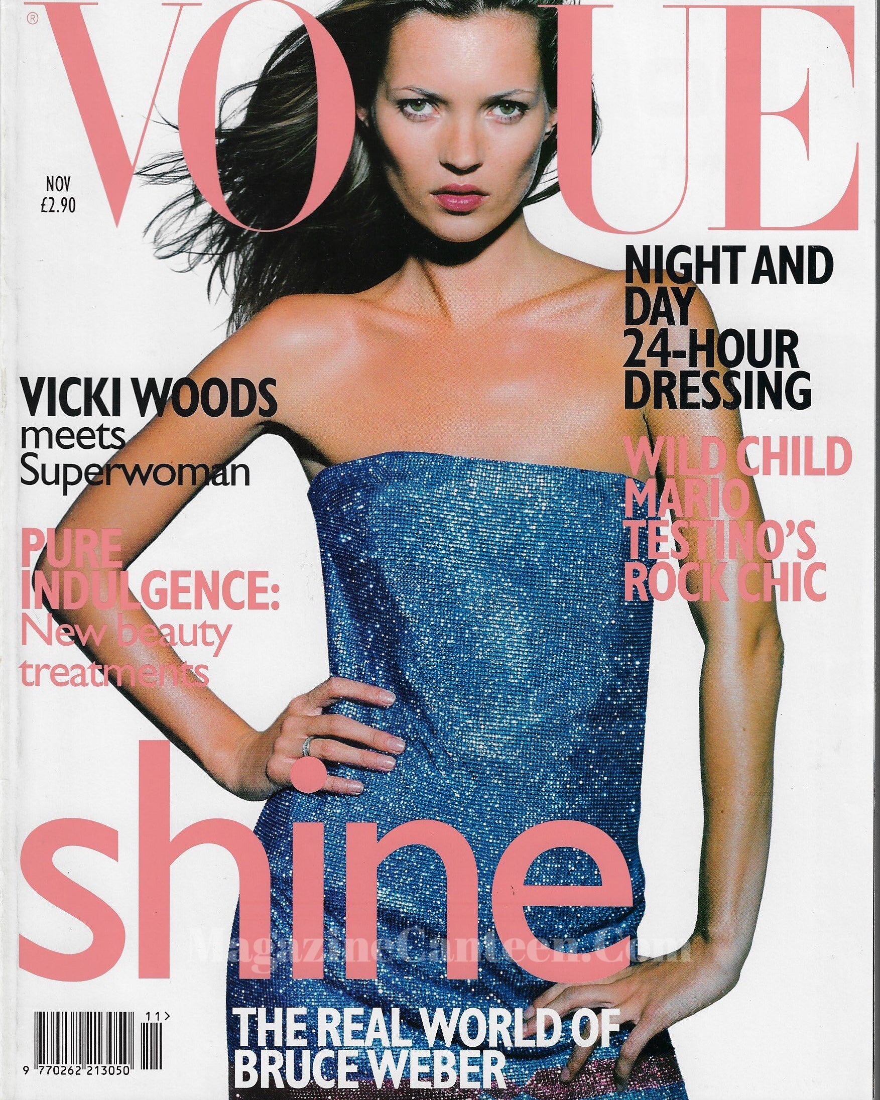Vogue Magazine November 1997 - Kate Moss