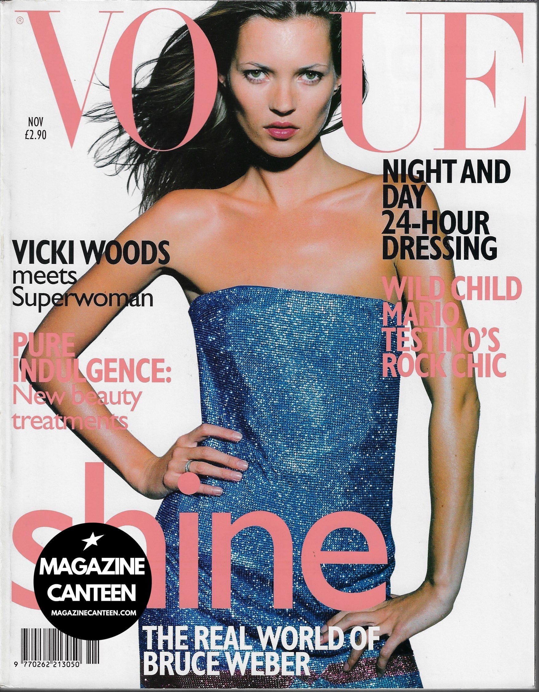 Vogue Magazine November 1997 - KATE MOSS 