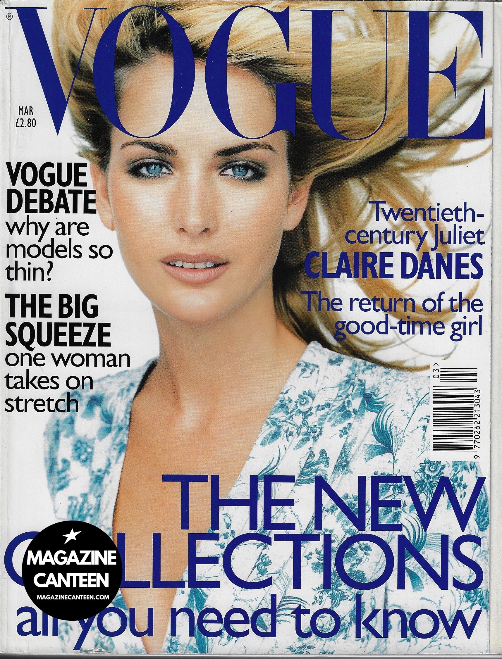 Vogue Magazine March 1997 - Georgina Grenville