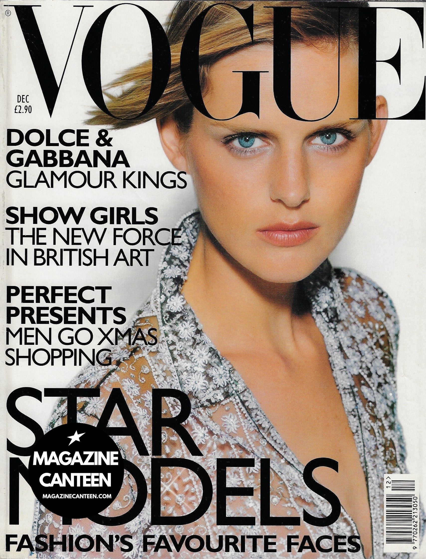 Vogue Magazine December 1997 - Stella Tennant