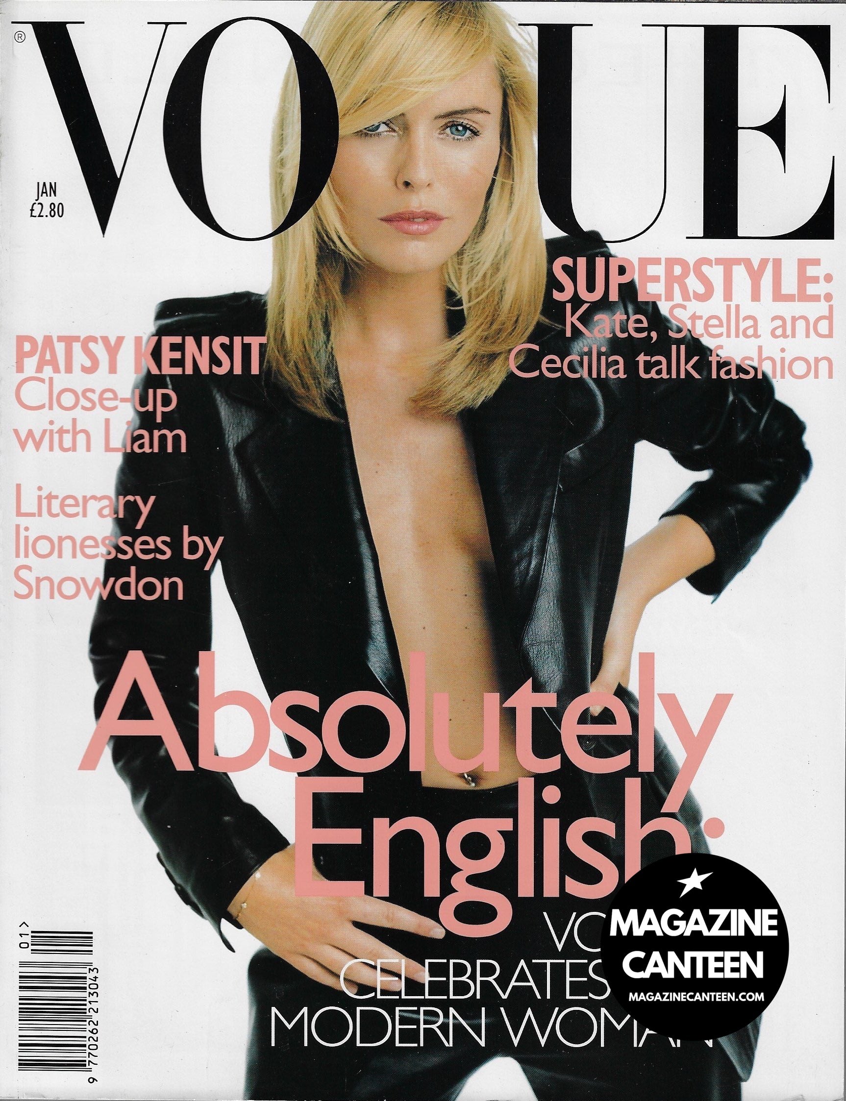 Vogue Magazine January 1997 - Patsy Kensit 