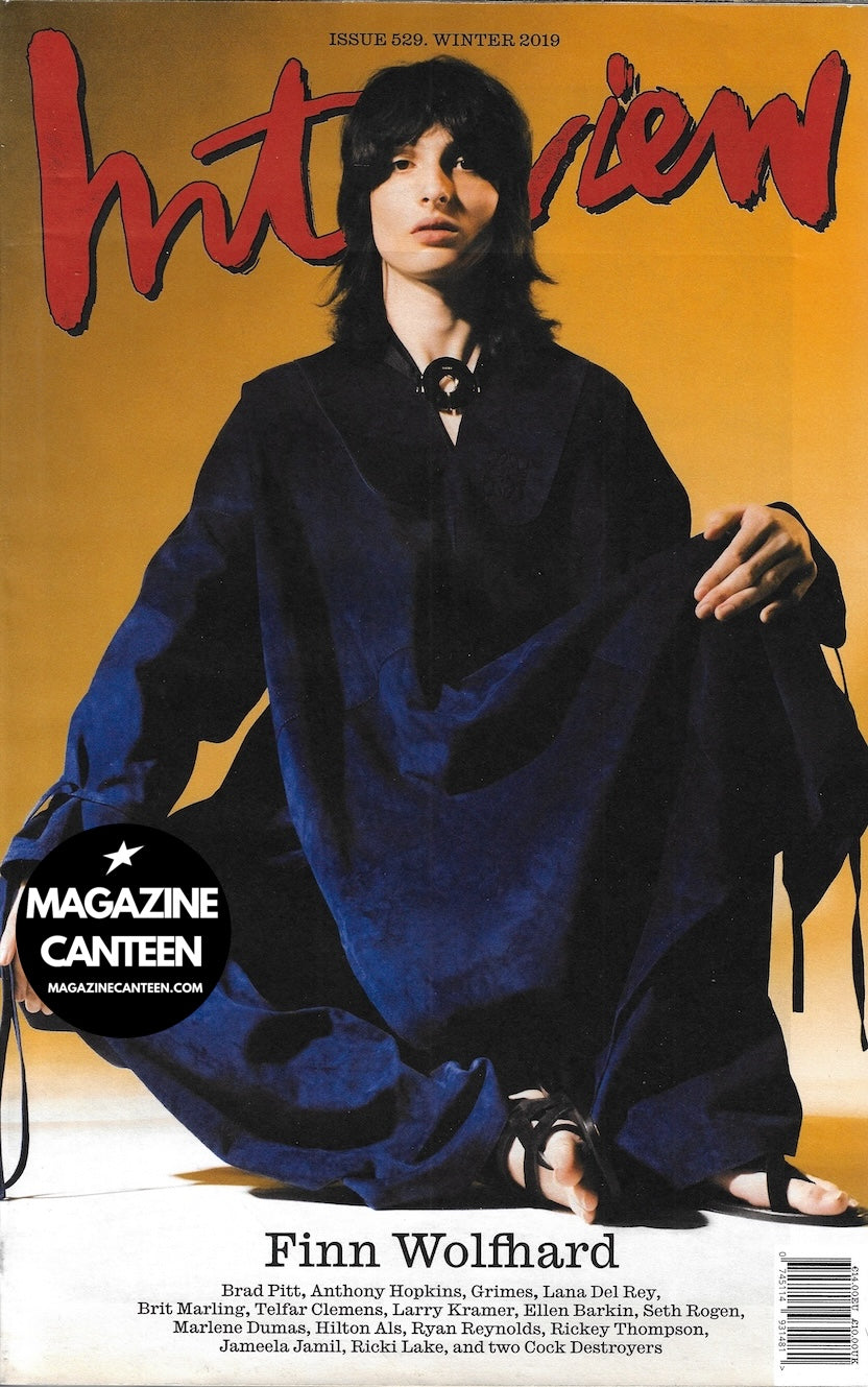 Interview Magazine - Finn Wolfhard STRANGER THINGS 2019