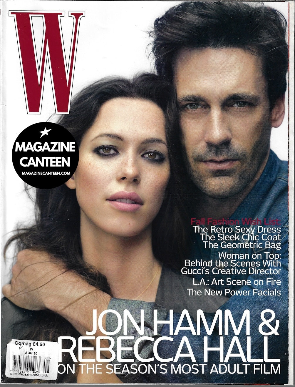 W Magazine - Jon Hamm Rebecca Hall Barbara Palvin Lindsey Wixson