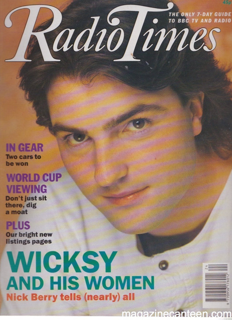 Radio Times Magazine 1990 - Nick Berry