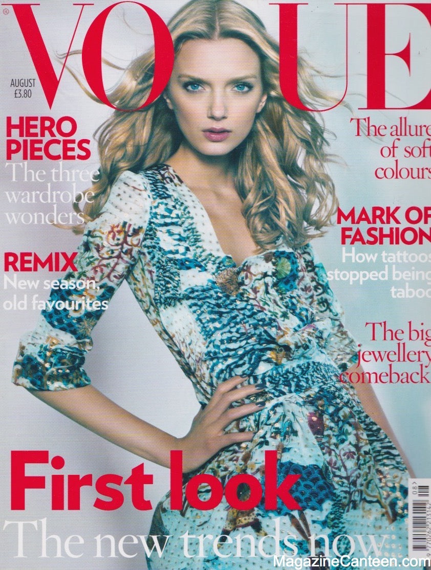 Vogue Magazine - August 2008 - Lily Donaldson