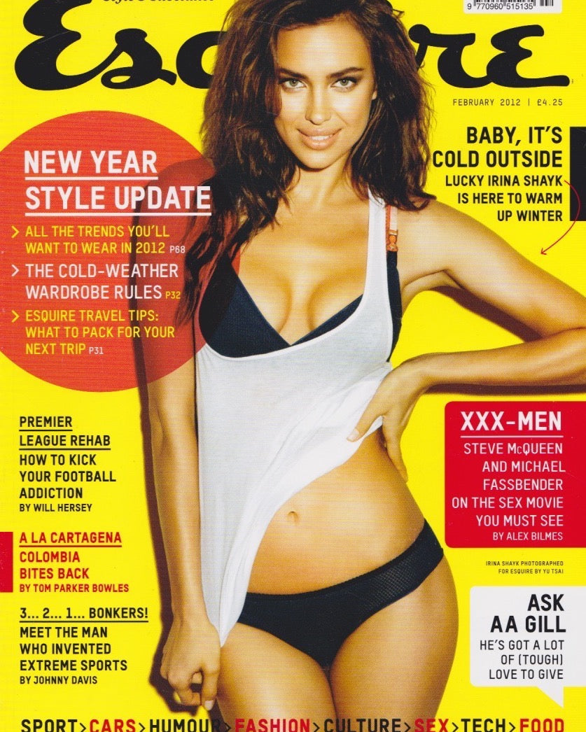 Esquire Magazine - February 2012 - Irina Shayk