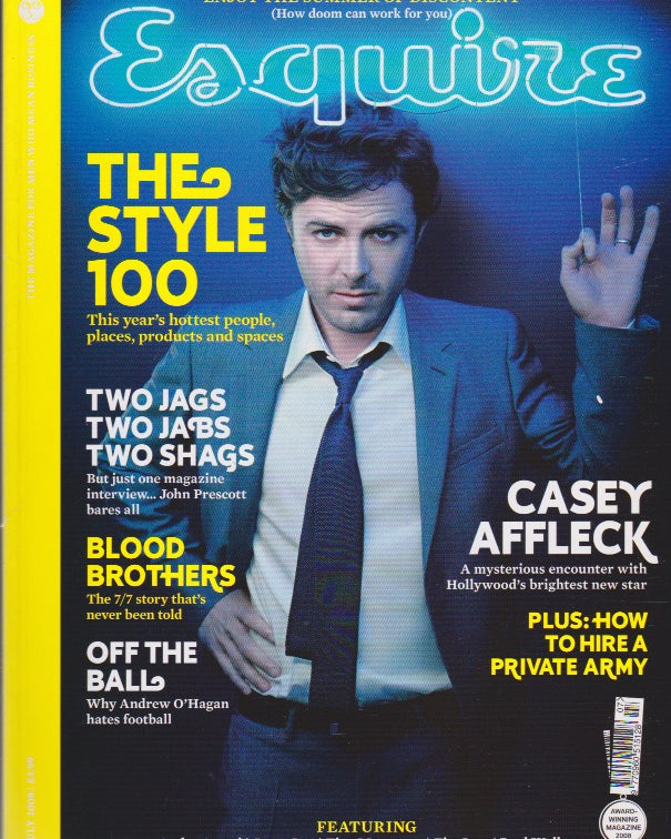 Esquire Magazine - July 2008 - Casey Affleck