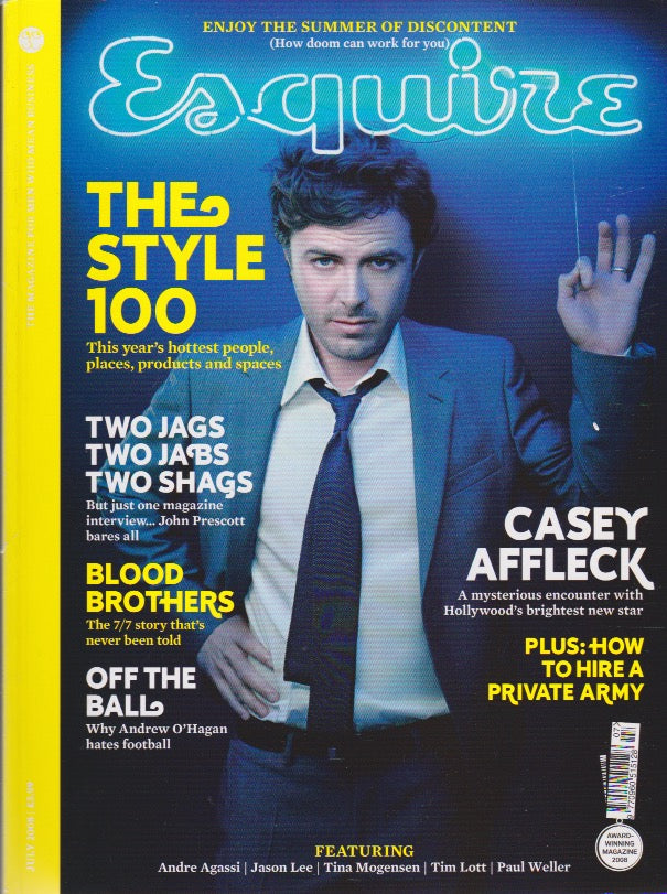 Esquire Magazine - July 2008 - Casey Affleck