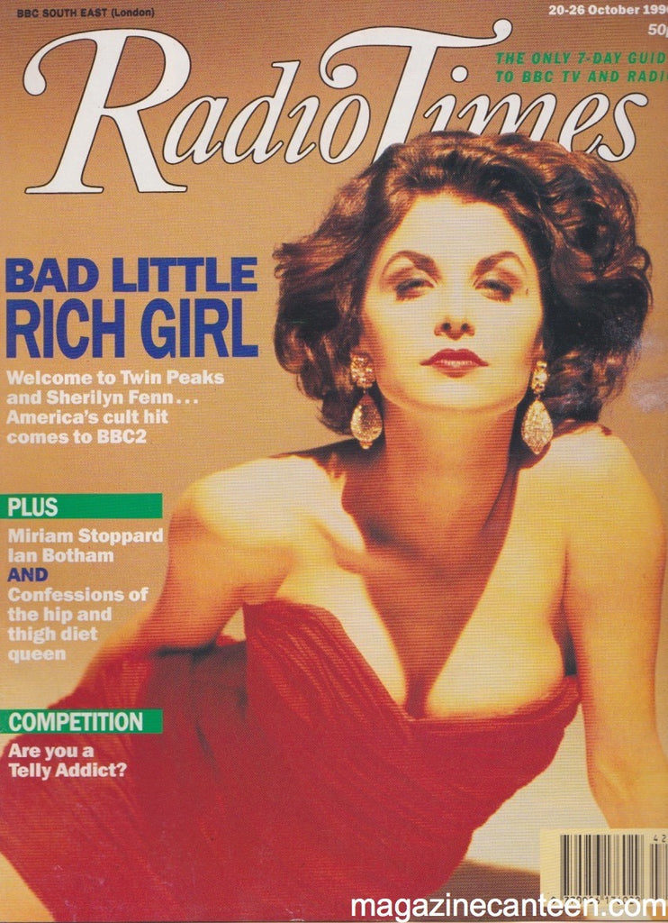 Radio Times Magazine 1990 - Sherilyn Fenn