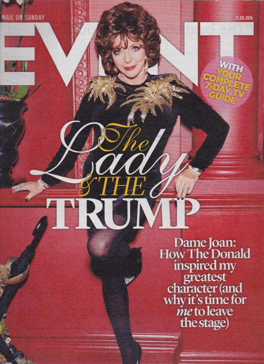 Event Magazine Joan Collins Magazine Canteen