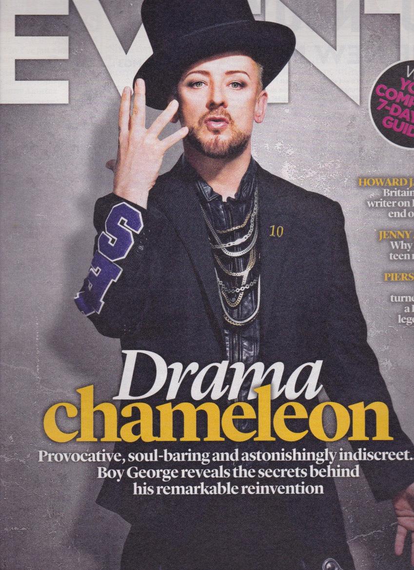 Event Magazine Boy George Magazine Canteen