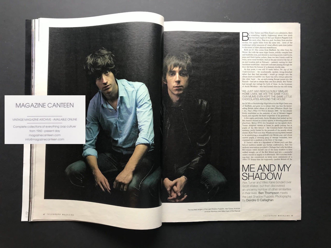 Magazine - The Last Shadow Puppets