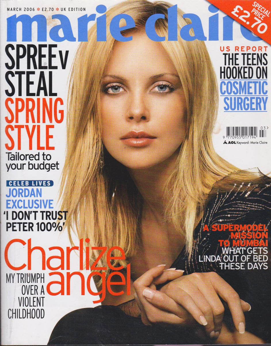 Marie Claire Magazine - Charlize Theron – magazine canteen