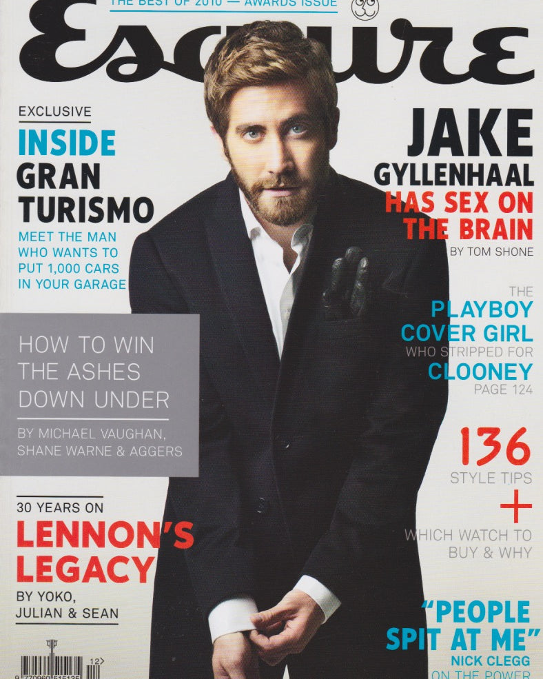 Esquire Magazine - December 2010 - Jake Gyllenhaal