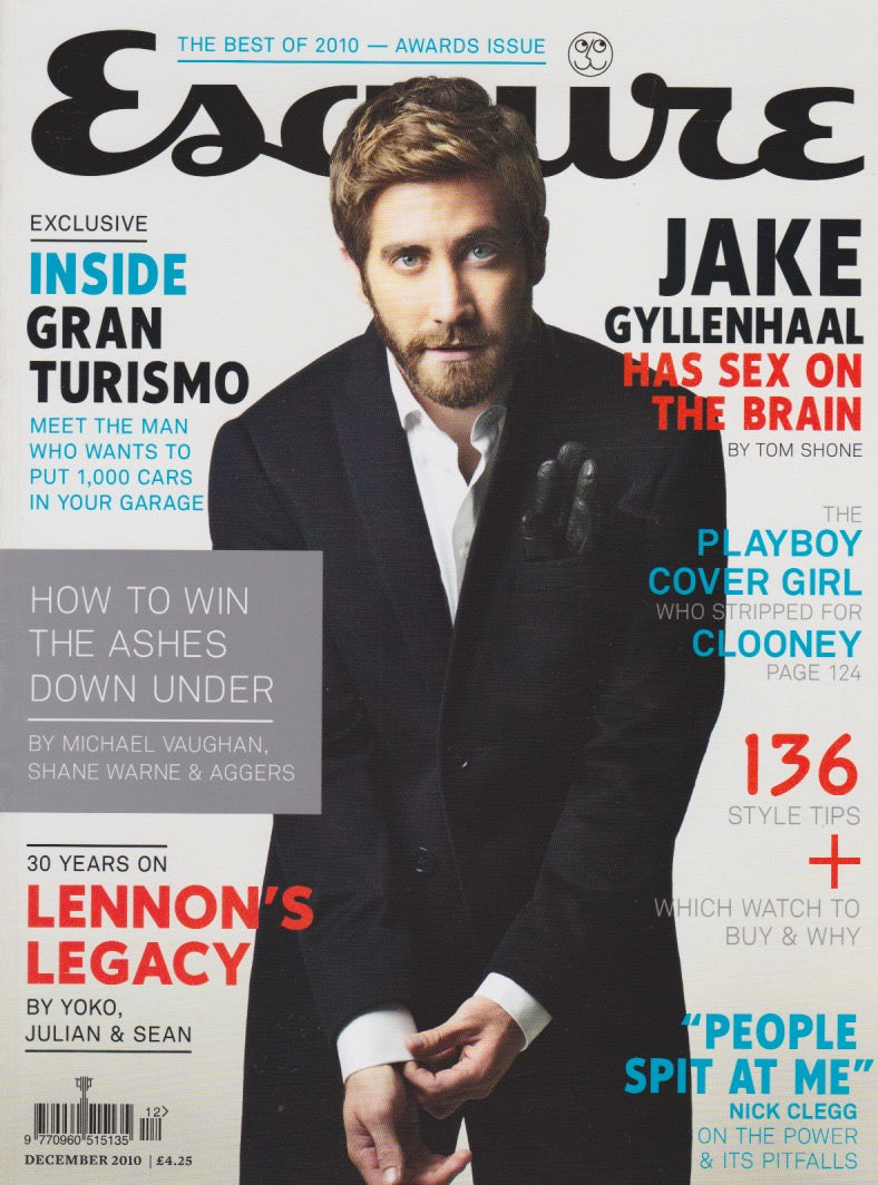 Esquire Magazine - December 2010 - Jake Gyllenhaal