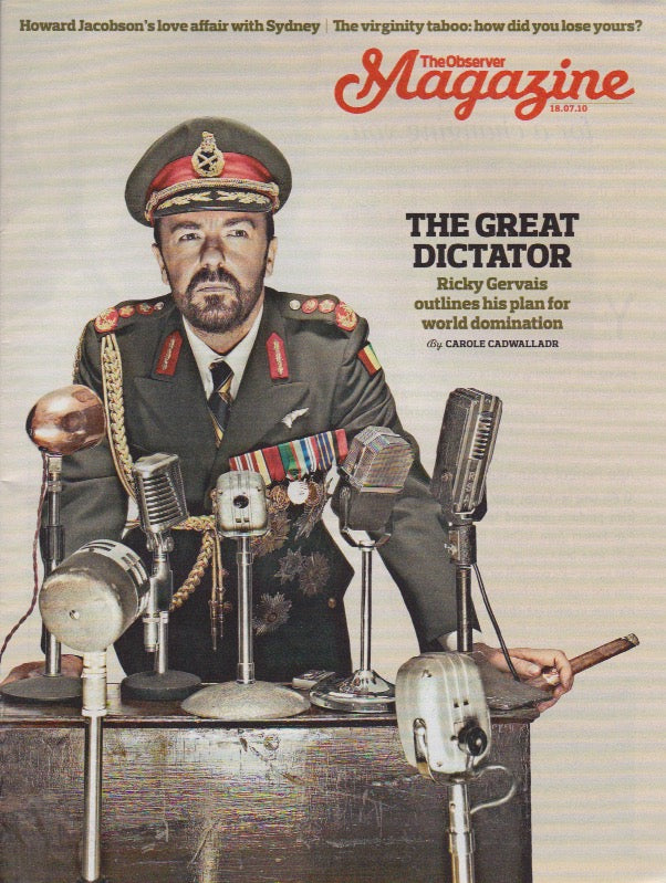 Magazine - Ricky Gervais toby stephens