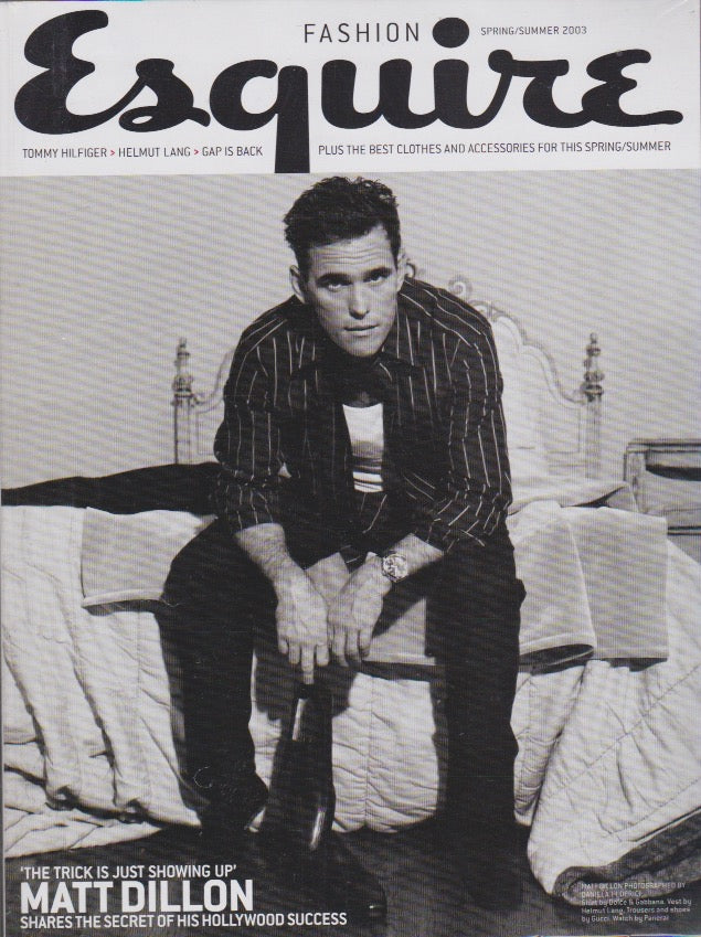 Esquire Magazine -2003 March - Sandra Bullock matt dillon