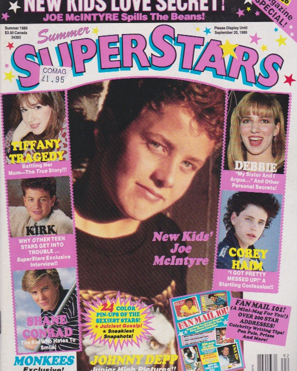 Superstars Magazine - Joe New Kids On The Block