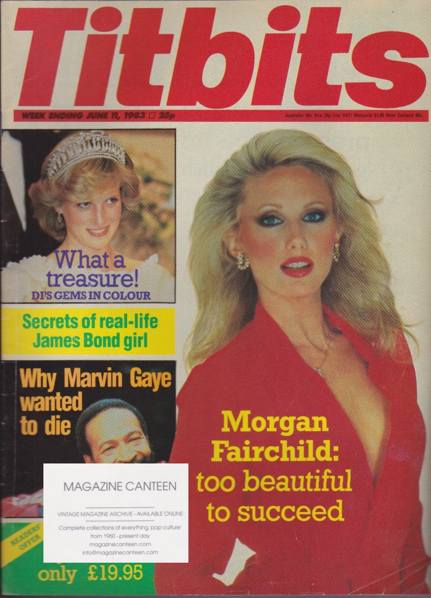 Titbits Magazine - Morgan Fairchild – magazine canteen