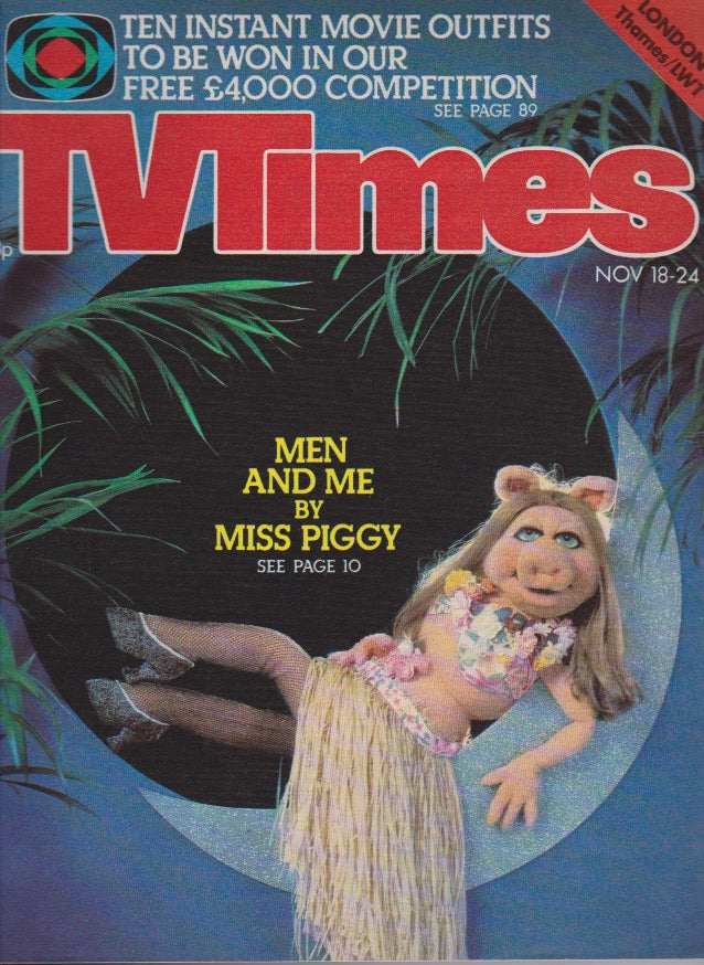 TV Times Magazine 1978 - Miss Piggy - Martin Shaw