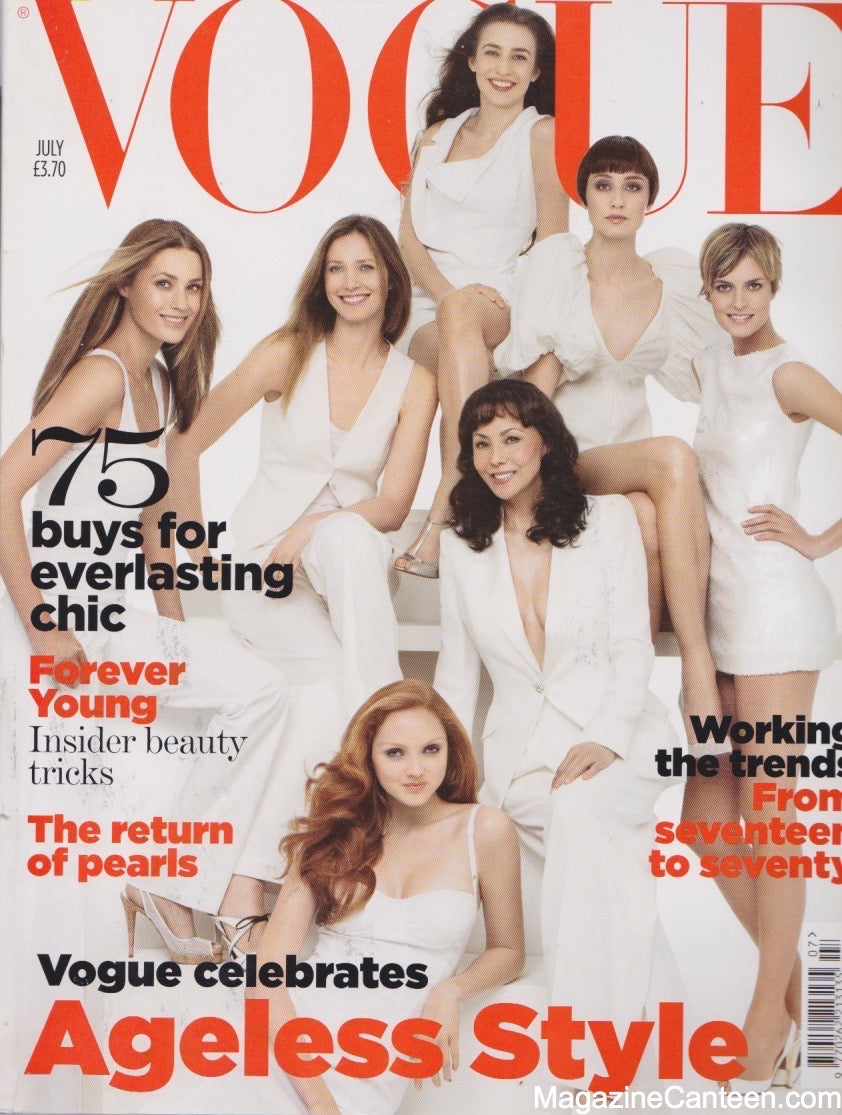 Vogue Magazine - July 2007 - Various Models Yasmin Le Bon