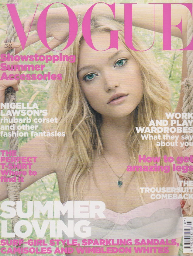 Vogue Magazine - July 2006 - Gemma Ward Corinne Day