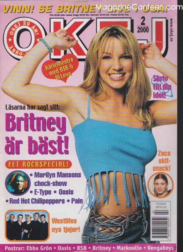 Britney Spears - Okej Magazine 