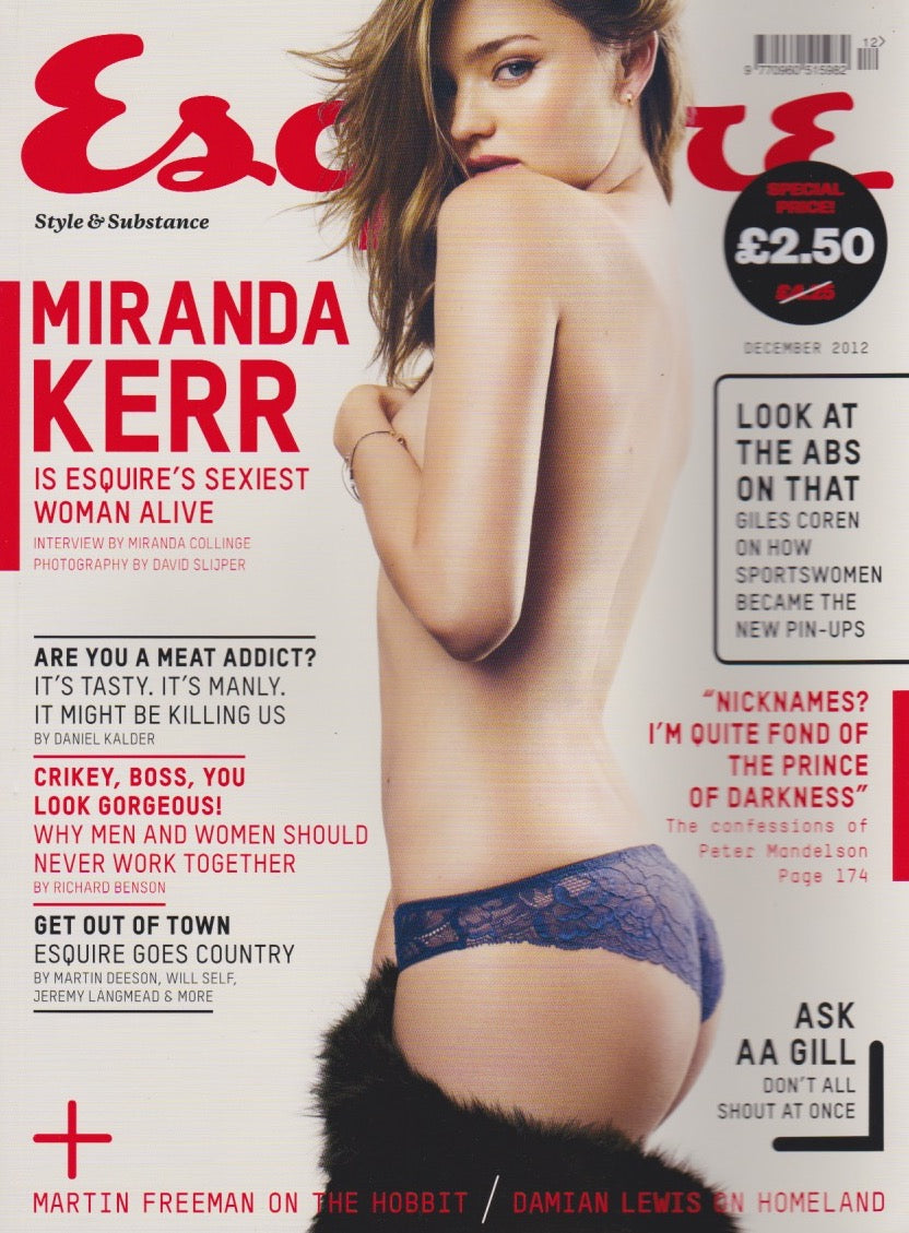 Esquire Magazine - December 2012 - Miranda Kerr
