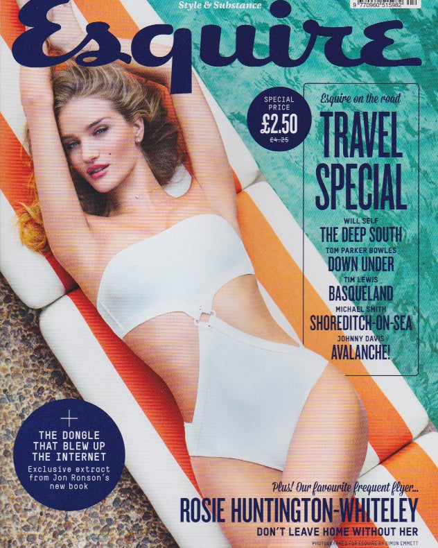 Esquire Magazine - April 2015 - Rosie Huntington Whiteley