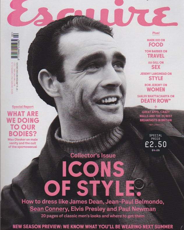 Esquire Magazine - February 2015 - Sean Connery